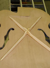 X Bracing from Foster Guitars