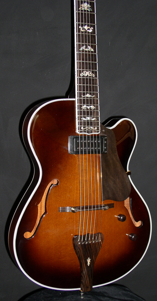 Custom 7-String Baritone Guitar (Model: St. Charles Avenue Archtop Guitar)