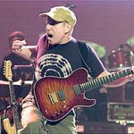 Paul Simon with his Foster Performer Series 6-string guitar